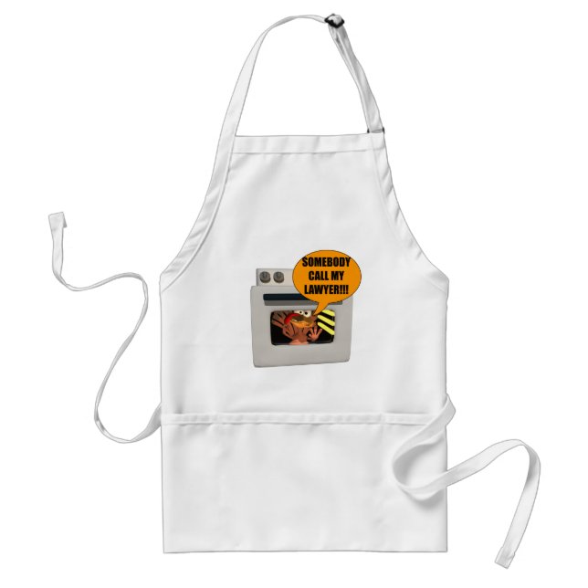 Thanksgiving Turkey Lawyer Apron (Front)