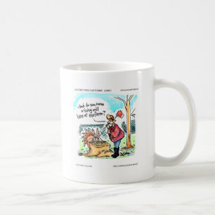 Thanksgiving Turkey Living Will Funny Gifts & Card Coffee Mug