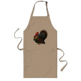 Thanksgiving Turkey -   long tan apron