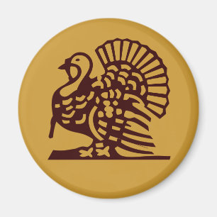 Thanksgiving Turkey Magnet