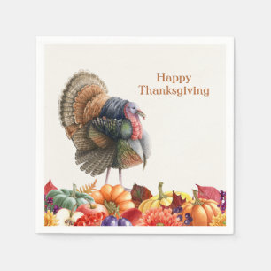 Thanksgiving Turkey Napkin