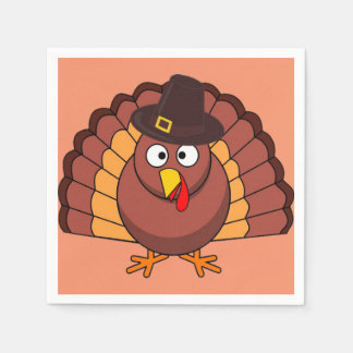 Thanksgiving Turkey Napkin