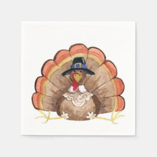 Thanksgiving Turkey Napkin
