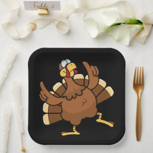 Thanksgiving Turkey Paper Plate