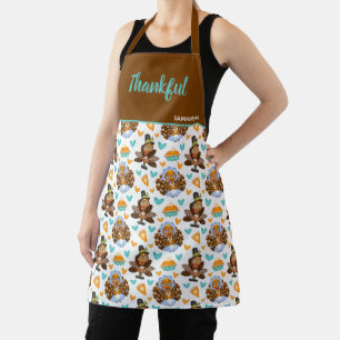 Thanksgiving Turkey & Pie Apron