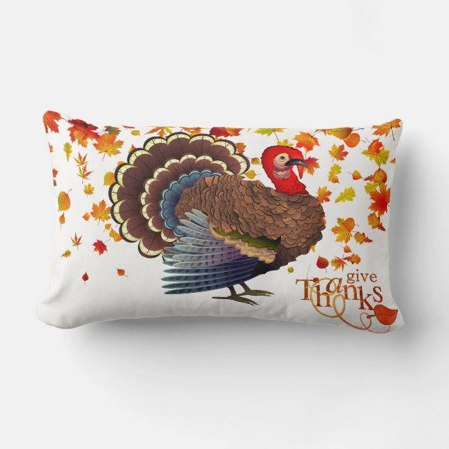 Thanksgiving Turkey Pillow (Front)