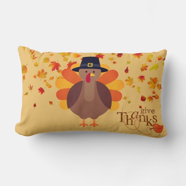 Thanksgiving Turkey Pillow (Front)