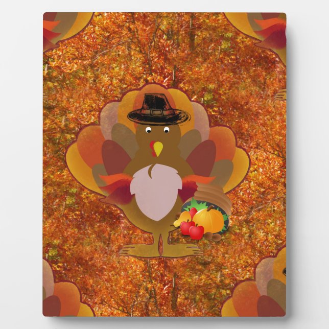thanksgiving turkey plaque (Front)