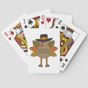 Thanksgiving Turkey Playing Cards