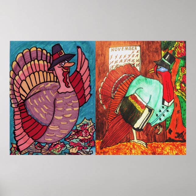 THANKSGIVING TURKEY  POSTER (Front)