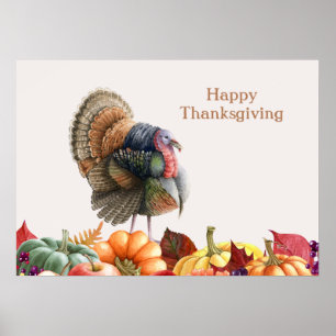 Thanksgiving Turkey Poster