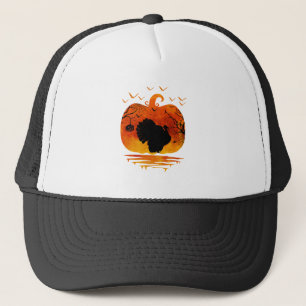 THANKSGIVING TURKEY PUMPKIN COSTUME FALL AUTUMN   TRUCKER HAT