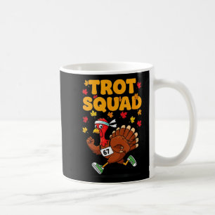 Thanksgiving Turkey Running Outfit Costume Turkey  Coffee Mug