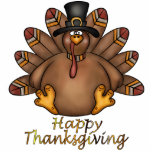 Thanksgiving Turkey sculpture Standing Photo Sculpture<br><div class="desc">design by www.thegraphicsshoppeclub.com</div>