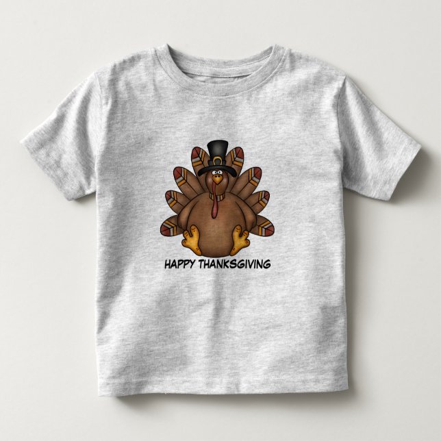 Thanksgiving Turkey T-shirt (Front)