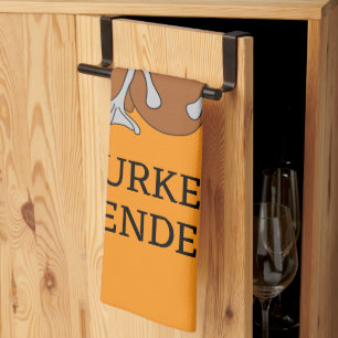 Thanksgiving Turkey Tea Towel