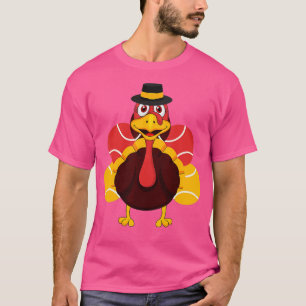 Thanksgiving Turkey Tennis Ball Sports Lover Men B T-Shirt