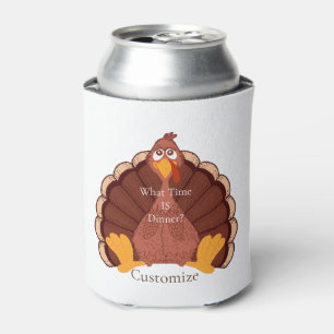 Thanksgiving Turkey Thunder_Cove   Can Cooler