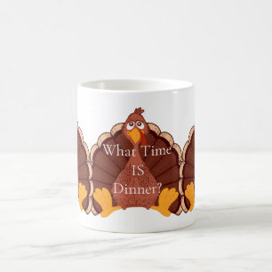 Thanksgiving Turkey Thunder_Cove Coffee Mug