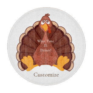 Thanksgiving Turkey Thunder_Cove Cutting Board