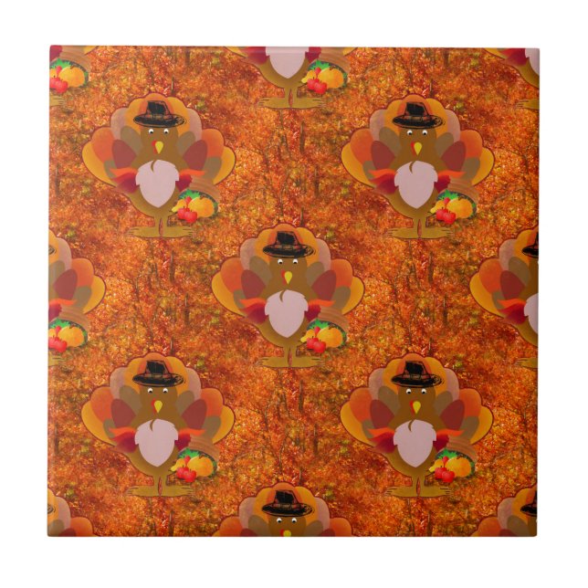 thanksgiving turkey tile (Front)