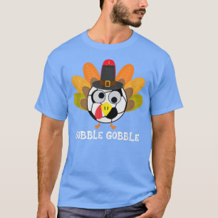 Thanksgiving Turkey Tops Soccer Player Gobble Clot