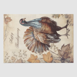 Thanksgiving Turkey Watercolor Tissue Paper