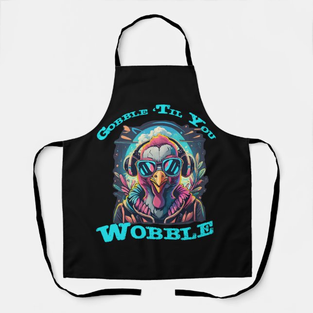 Thanksgiving Turkey Wobble Apron (Front)