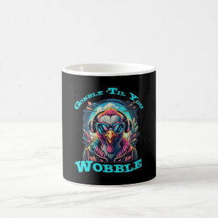 Thanksgiving Turkey Wobble Coffee Mug