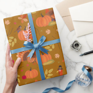 Thanksgiving Turkey Wrapping Paper