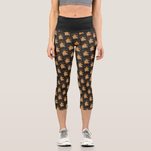 Thanksgiving Twerkey High Waisted Capris