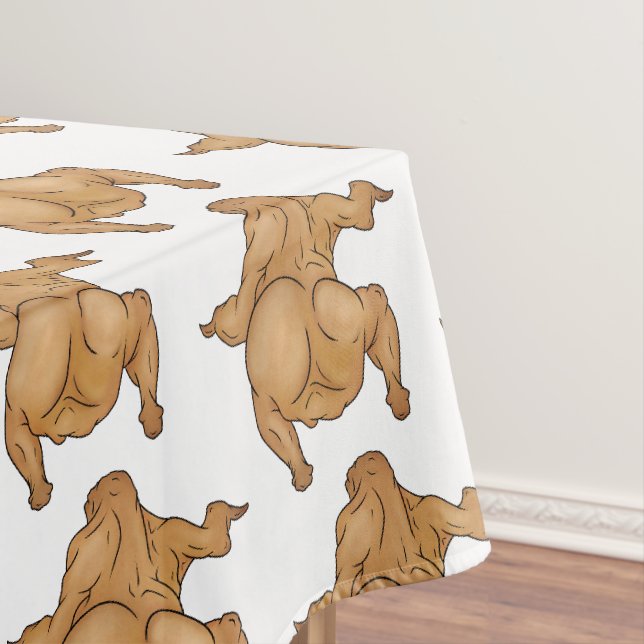 Thanksgiving Twerkey Tablecloth (In Situ)
