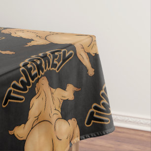 Thanksgiving Twerkey Tablecloth