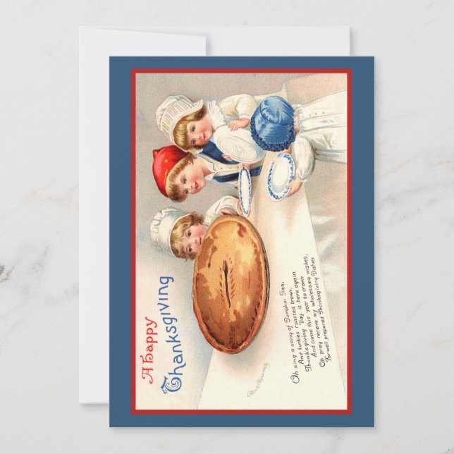 Thanksgiving Vintage Card (Front)