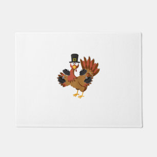 Thanksgiving Weightlifting Mum Dad Funny Workout T Doormat