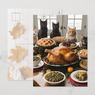 Thanksgiving Welcome Holiday Postcard