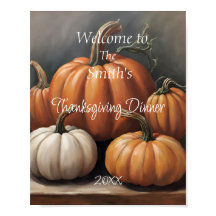 Thanksgiving Welcome poster