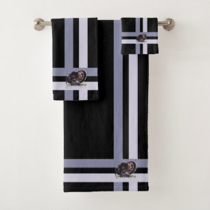 THANKSGIVING WILD TURKEY BATH TOWEL SET