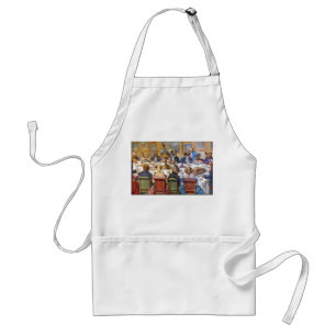 Thanksgiving with Dogs aka "Dogs Dinner Party " Standard Apron