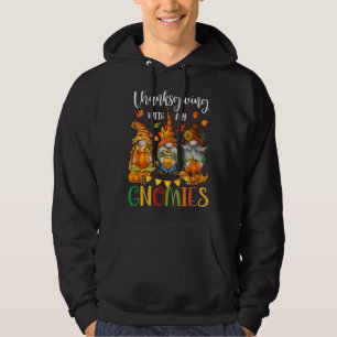 Thanksgiving With My Gnomies Fall Autumn Vibes Hoodie