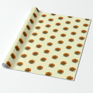 Thanksgiving Worried Turkey Wrapping Paper