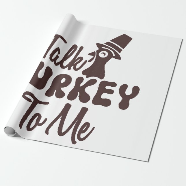 Thanksgiving  wrapping paper (Unrolled)