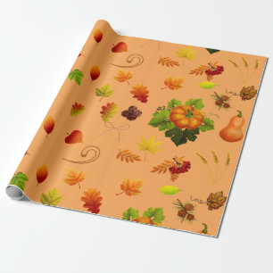 Thanksgiving Wrapping Paper