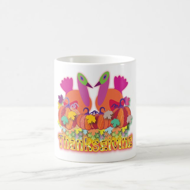 Thanksgivings Coffee Mug (Center)