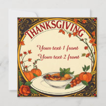 Thanksgivng greeting celebration
