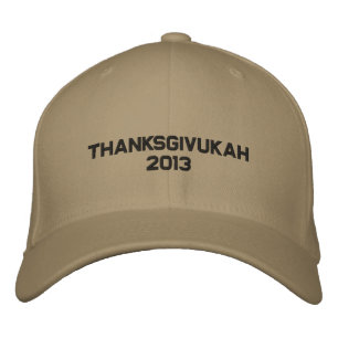 THANKSGIVUKAH 2013 JEWISH HOLIDAY HAT
