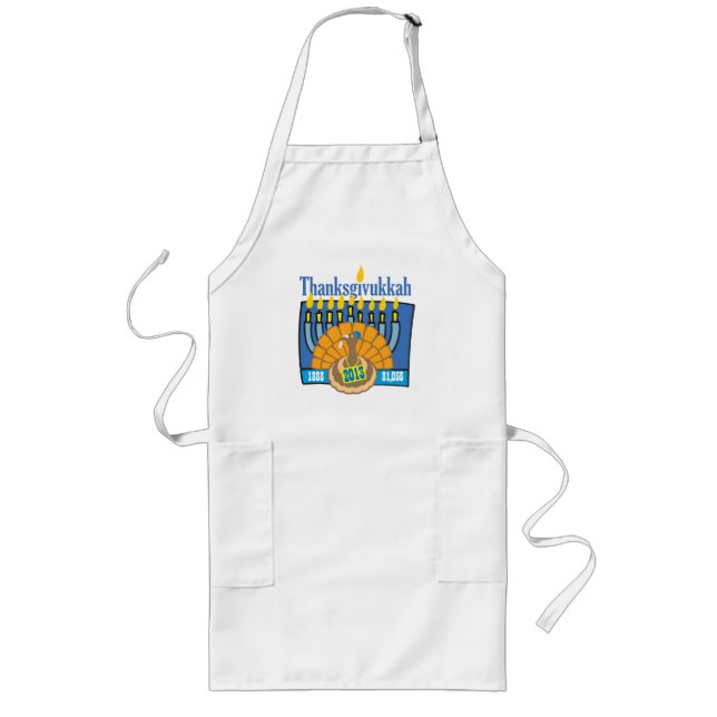 Thanksgivukkah apron (Front)