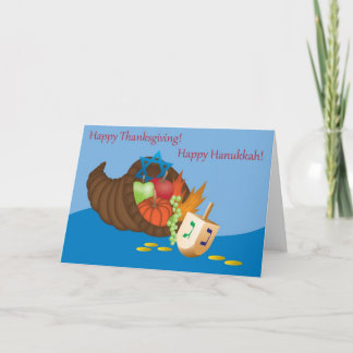 Thanksgivukkah Card (Thanksgiving and Hanukkah) 4