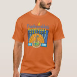 Thanksgivukkah long sleeve shirt<br><div class="desc">Celebrate this once-in-80, 000 years holiday,  combining Hannukah and Thanksgiving. Shirt shows a menorah and turkey,  with 3 dates.</div>