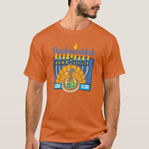 Thanksgivukkah long sleeve shirt